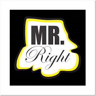 mr. right Posters and Art